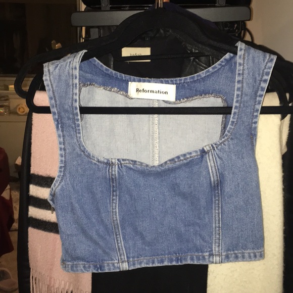 Reformation | Tops | Reformation Denim 